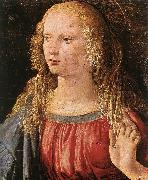 LEONARDO da Vinci Annunciation (detail) dfe oil painting